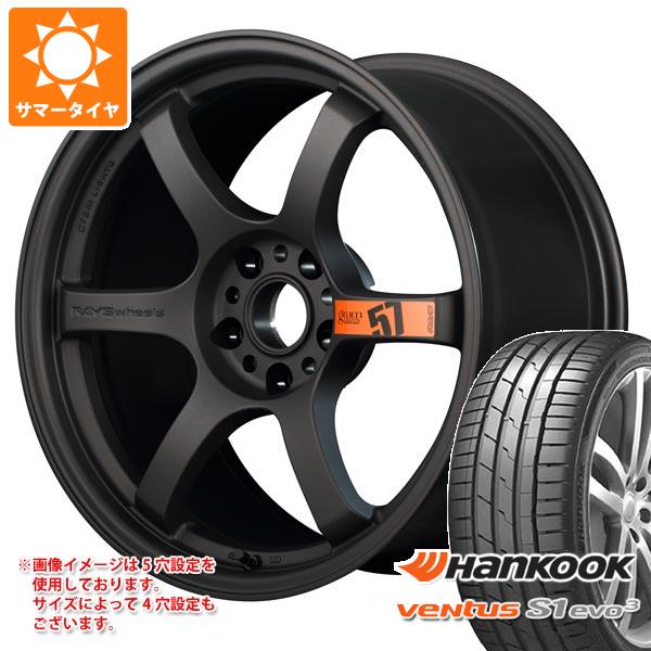 サマータイヤ 245/45R19 102Y XL ハンコック ベンタス S1 エボ3 K127 レイズ グラムライツ 57DR スペックD 8.5 19 :gr57drd 39951:タイヤ1番