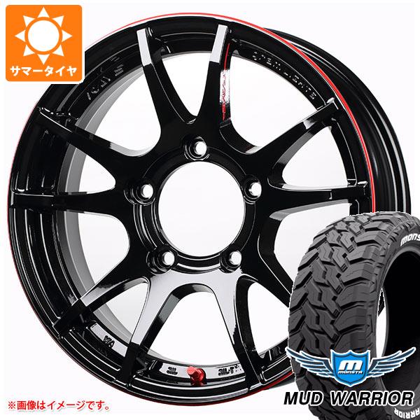 5本セット ジムニー JB64W用 サマータイヤ モンスタ マッドウォーリアー LT215/70R16 107/105Q ホワイトレター レイズ グラムライツ 57JV REV 5.5 16 :gr57jvrv 34780 s86768zk 5:タイヤ1番