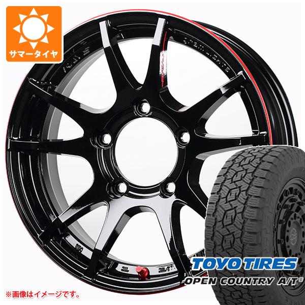 ジムニー用 サマータイヤ トーヨー オープンカントリー A/T3 175/80R16 91S レイズ グラムライツ 57JV REV 5.5 16 :gr57jvrv 38821 s86740zk:タイヤ1番