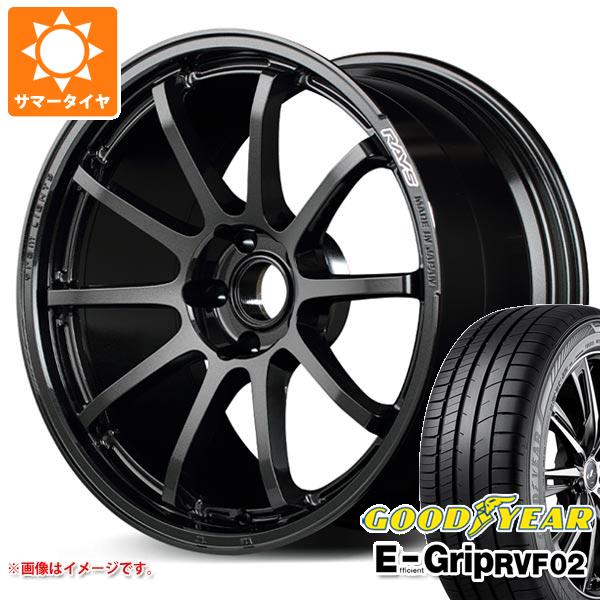 サマータイヤ 245/45R19 102W XL グッドイヤー エフィシエントグリップ RVF02 レイズ グラムライツ 57NR 8.5-19