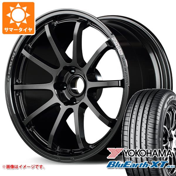 サマータイヤ 225/60R18 100H ヨコハマ ブルーアースXT AE61 レイズ グラムライツ 57NR 7.5 18 :gr57nr 34392:タイヤ1番