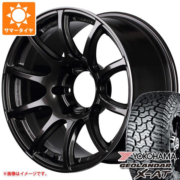 ランドクルーザー プラド 150系用 サマータイヤ ヨコハマ ジオランダー X AT G016 LT265/65R18 122/119Q ブラックレター 57トランスエックス 8.0 18 :gr57trx 38107 t80990yt:タイヤ1番