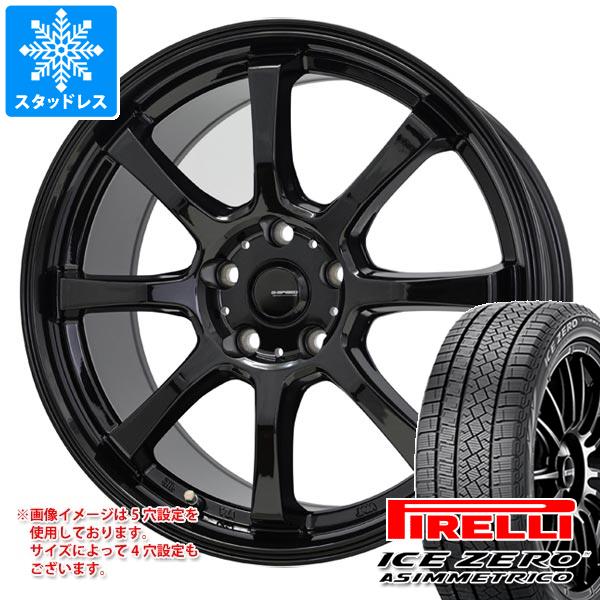 スタッドレスタイヤ ピレリ アイスゼロアシンメトリコ SUV 235/55R18 104H XL ジースピード G-08 8.0-18
