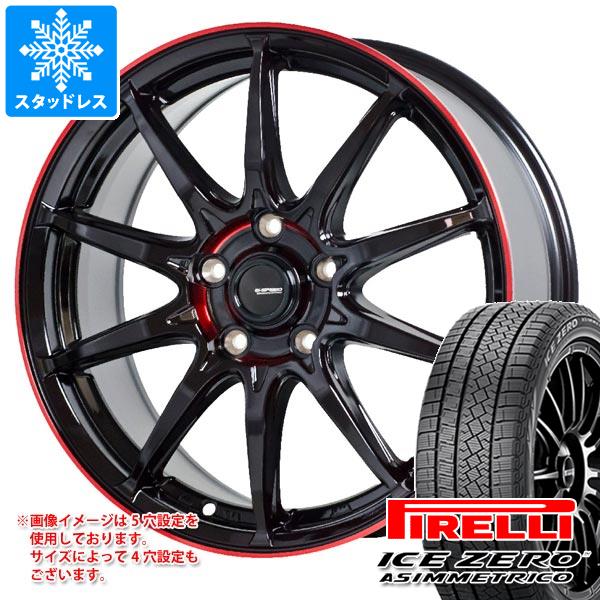 2023年製 スタッドレスタイヤ ピレリ アイスゼロアシンメトリコ 215/60R16 99H XL ジースピード P-05R 6.5-16｜tire1ban