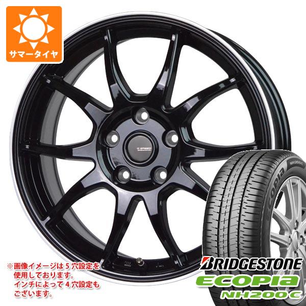 サマータイヤ 155/65R13 73S ブリヂストン エコピア NH200 C ジースピード P 06 4.0 13 :gsp06 38149:タイヤ1番