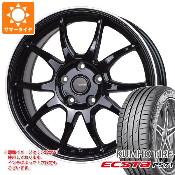 サマータイヤ 225/40R18 92Y XL クムホ エクスタ PS71 ジースピード P 06 7.5 18 :gsp06 32470:タイヤ1番