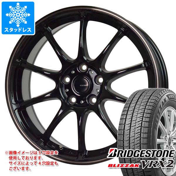 スタッドレスタイヤ ブリヂストン ブリザック VRX2 185/55R16 83Q ジースピード P-07 6.0-16｜tire1ban