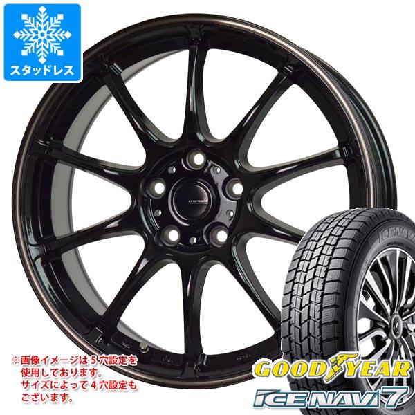 スタッドレスタイヤ グッドイヤー アイスナビ7 205/65R16 95Q ジースピード P-07 6.5-16｜tire1ban