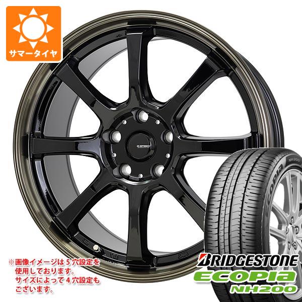 サマータイヤ 215/60R16 95H ブリヂストン エコピア NH200 ジースピード P-08 6.5-16｜tire1ban