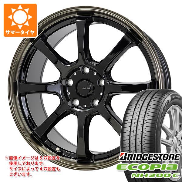 2024年製 サマータイヤ 185/65R15 88S ブリヂストン エコピア NH200 C ジースピード P 08 5.5 15 :gsp08 38141:タイヤ1番