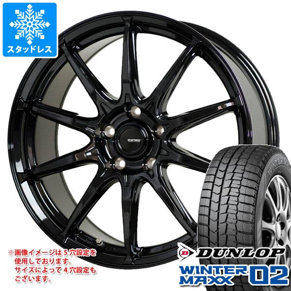 2024年製 スタッドレスタイヤ ダンロップ ウインターマックス02 WM02 185/70R14 88Q ジースピード G 05 5.5 14 : gspg05 23123 : タイヤ1番