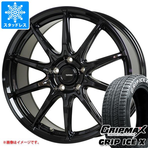 スタッドレスタイヤ グリップマックス グリップアイスエックス 205/65R16 95T ホワイトレター ジースピード G05 6.5-16