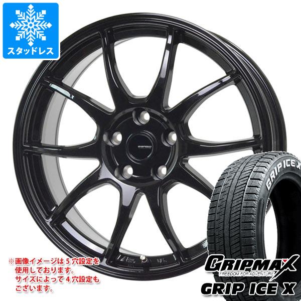 スタッドレスタイヤ グリップマックス グリップアイスエックス 195/65R15 91Q ホワイトレター ジースピード G06 6.0-15｜tire1ban