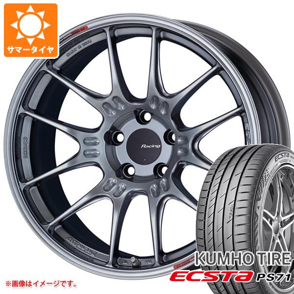 サマータイヤ 245/45R18 100Y XL クムホ エクスタ PS71 エンケイ レーシング GTC02 8.0 18 :gtc02 32478:タイヤ1番