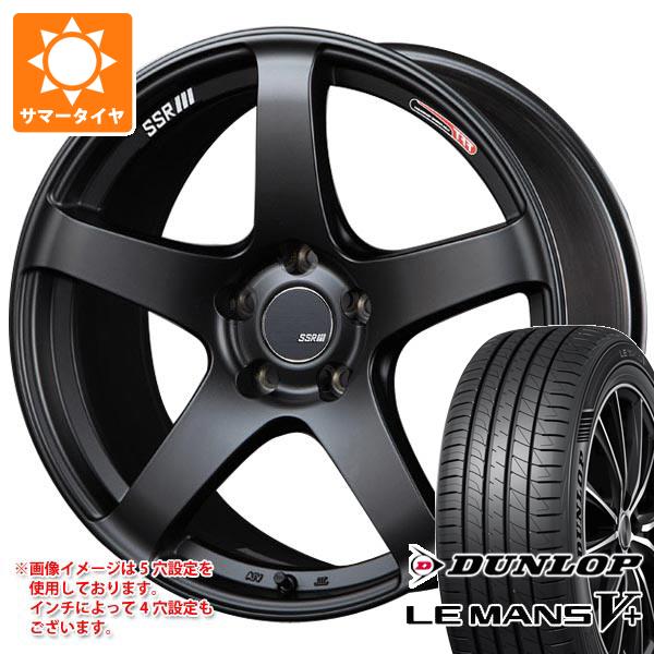 サマータイヤ 225/45R18 95W XL ダンロップ ルマン5 LM5+ SSR GTV01 7.5 18 :gtv01 40287:タイヤ1番