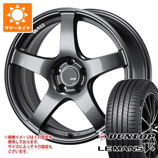 サマータイヤ 245/40R19 98W XL ダンロップ ルマン5 LM5+ SSR GTV01 8.5 19 :gtv01gm 40277:タイヤ1番