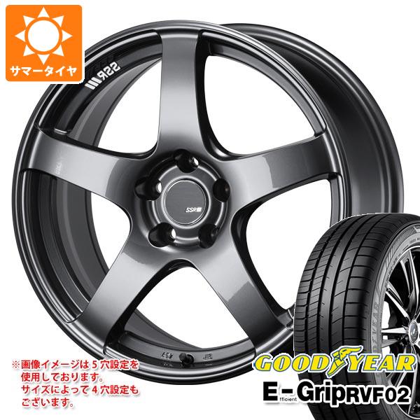 サマータイヤ 225/55R18 102V XL グッドイヤー エフィシエントグリップ RVF02 SSR GTV01 7.5 18 :gtv01gm 36618:タイヤ1番