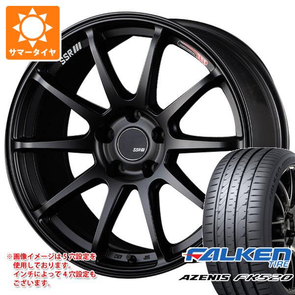 サマータイヤ 225/55R18 102W XL ファルケン アゼニス FK520L SSR GTV02 7.5 18 :gtv02 40483:タイヤ1番