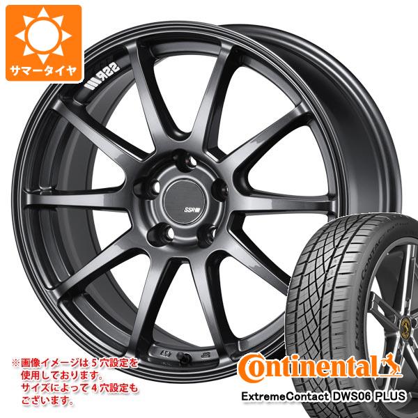 サマータイヤ 235/50R18 97W コンチネンタル エクストリームコンタクト DWS06 プラス SSR GTV02 8.0 18 :gtv02gm 36713:タイヤ1番