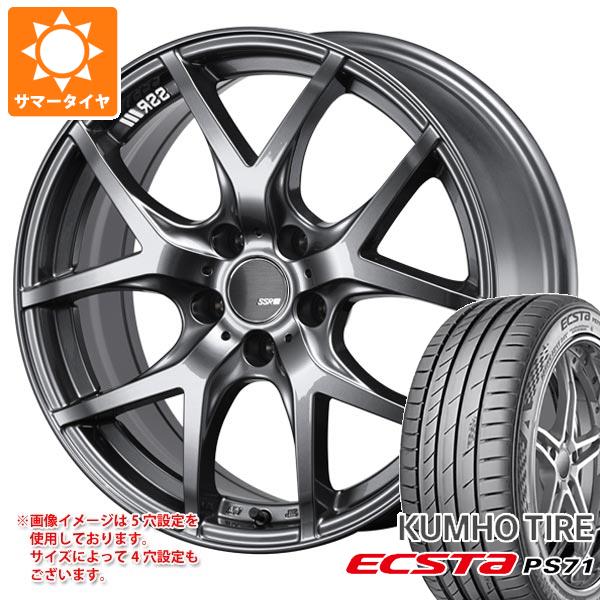 サマータイヤ 245/35R19 93Y XL クムホ エクスタ PS71 SSR GTV03 8.5 19 :gtv03gm 32458:タイヤ1番