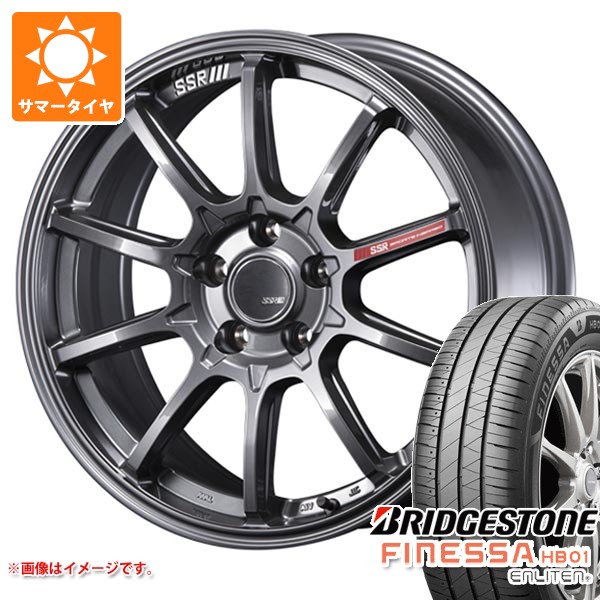 BRIDGESTONE - 炎節タイア 235/45R18 98W XL ブリヂストン フィネッサ HB01 SSR GTV05 8.0-18