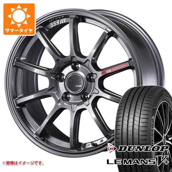 サマータイヤ 225/40R19 89W ダンロップ ルマン5 LM5+ SSR GTV05 8.0 19 :gtv05 40275:タイヤ1番