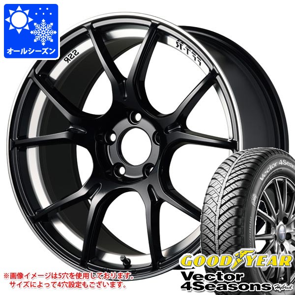 オールシーズン 235/50R18 101H XL グッドイヤー ベクター 4シーズンズ ハイブリッド SSR GTX02 8.5-18
