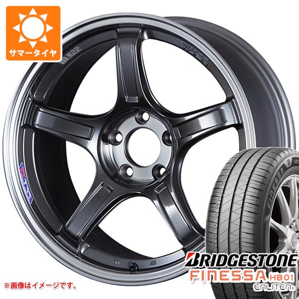 BRIDGESTONE - 炎節タイア 235/45R18 98W XL ブリヂストン フィネッサ HB01 SSR GTX03 8.0-18