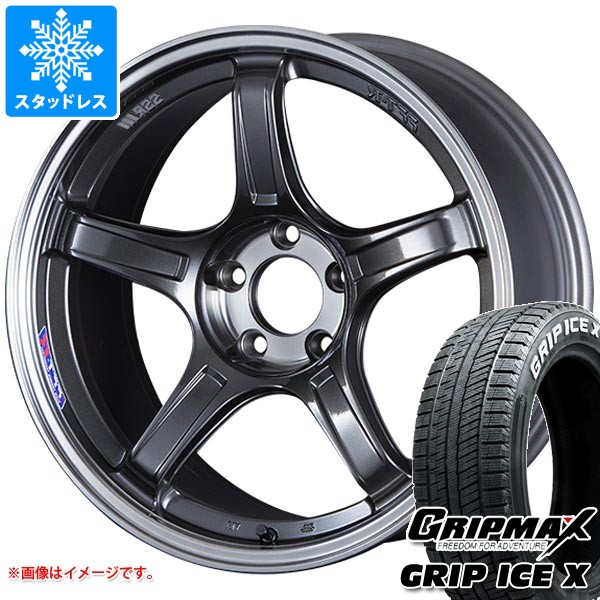 スタッドレスタイヤ グリップマックス グリップアイスエックス 225/50R18 99H XL ホワイトレター SSR GTX03 7.5-18