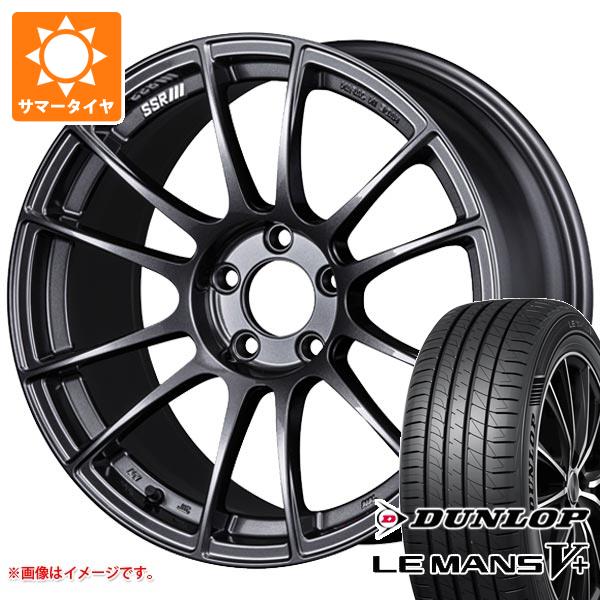 サマータイヤ 225/40R19 89W ダンロップ ルマン5 LM5+ SSR GTX04 8.5-19