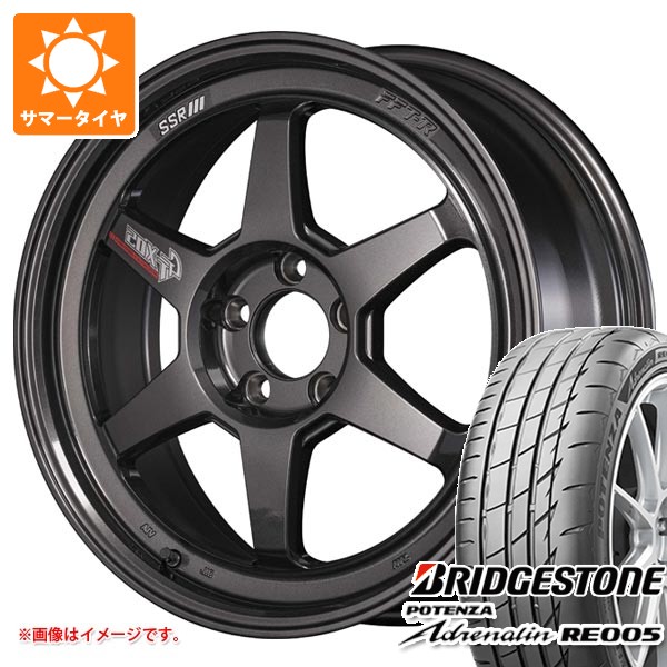 サマータイヤ 265/35R18 97Y XL ブリヂストン ポテンザ アドレナリン RE005 SSR GTX05 DR エディション 9.5-18