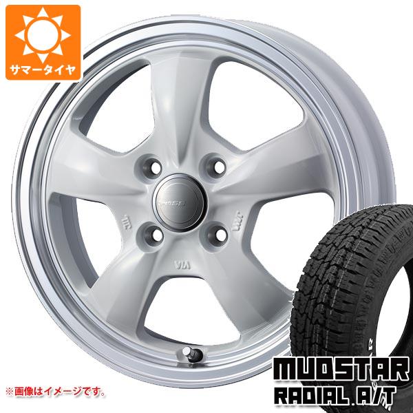 エブリイバン DA17V用 サマータイヤ マッドスター ラジアル A/T 165/60R15 77S ホワイトレター グラフト 5S 4.5 15 :gyraft5s 34809 s861024zk:タイヤ1番