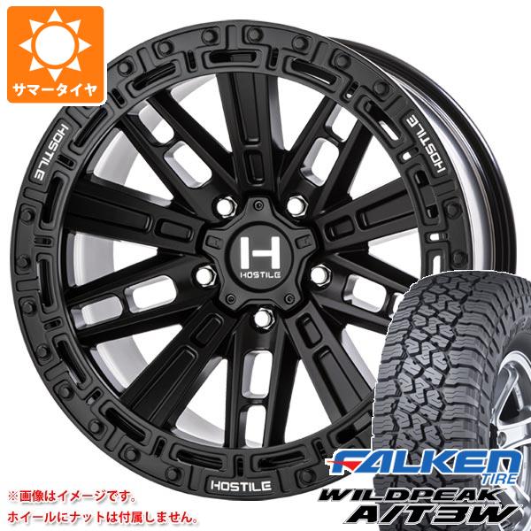 ジープ ラングラー JK/JL系用 サマータイヤ ファルケン ワイルドピーク A/T3W LT285/70R17 116Q HOSTILE H129 モハベ
