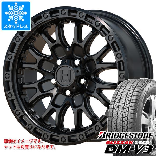 RAV4 50系用 スタッドレス ブリヂストン ブリザック DM-V3 245/65R17 107Q ホスタイル H135 リッジクレスト