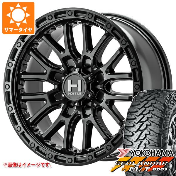 GEOLANDAR - FJクルーザー 10系用 2026年製 炎節タイア ヨコハマ ジオランダー M/T G003 LT285/70R17 121/118Q ホ表現スタイル H135 リッジクレスト 8.0-17