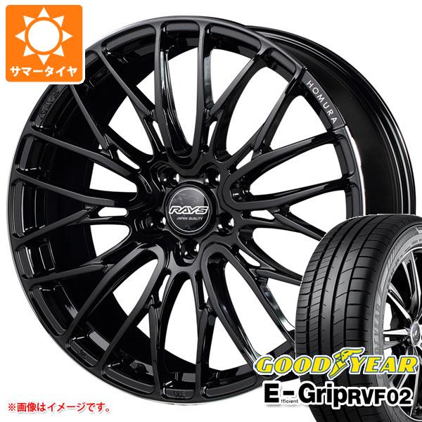 サマータイヤ 245/45R19 102W XL グッドイヤー エフィシエントグリップ RVF02 レイズ ホムラ 2x10BD 8.5 19 :h210bd 36612:タイヤ1番