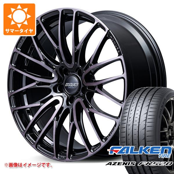 サマータイヤ 255/40R20 101Y XL ファルケン アゼニス FK520L レイズ ホムラ 2x10BD ブラッククリアエディション 8.5-20