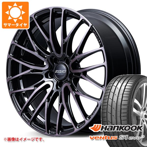 サマータイヤ 245/35R19 (93Y) XL ハンコック ベンタス S1 エボ3 K127 レイズ ホムラ 2x10BD ブラッククリアエディション 8.5-19
