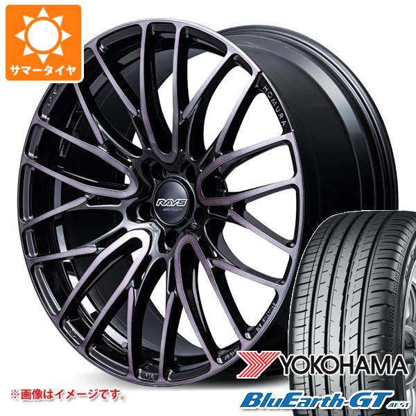 サマータイヤ 245/40R19 98W XL ヨコハマ ブルーアースGT AE51 レイズ ホムラ 2x10BD ブラッククリアエディション 8.5-19