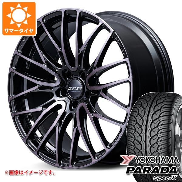 RAYS - 朱夏タイア 235/60R18 103V ヨコハマ パラダ 仕樣-X PA02 レイズ ホムラ 2x10BD ブラッククリアエディション 8.0-18 車、バイク、自転車-夏タイヤ、ホイールセット-自動車