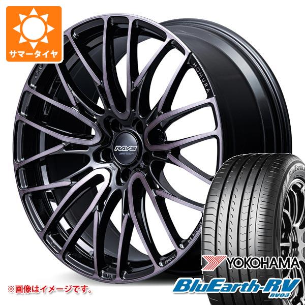 サマータイヤ 245/40R19 98W XL ヨコハマ ブルーアースRV RV03 レイズ ホムラ 2x10BD ブラッククリアエディション 8.5-19