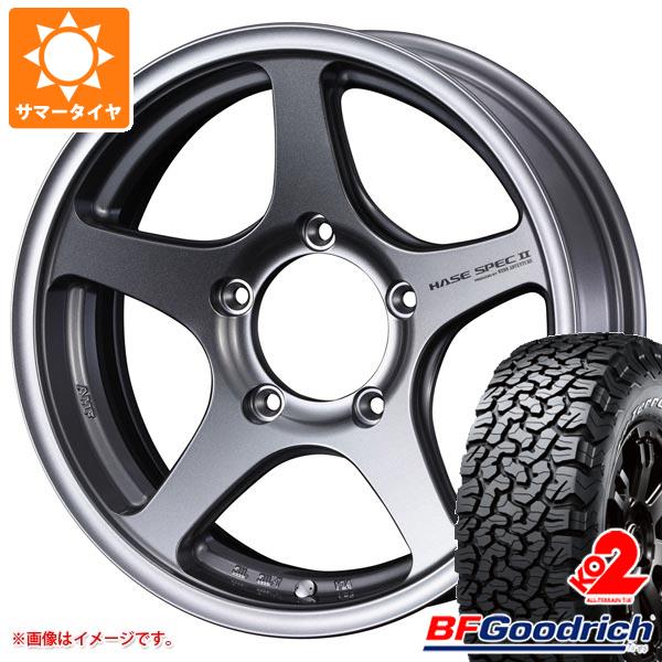 5本セット ジムニーシエラ JB74W用 2023年製 サマータイヤ BFグッドリッチ オールテレーンT/A KO2 LT225/70R16 102/99R ホワイトレター ハセスペック2 5.5 16 :hase2s 21573 s861006zk 5:タイヤ1番