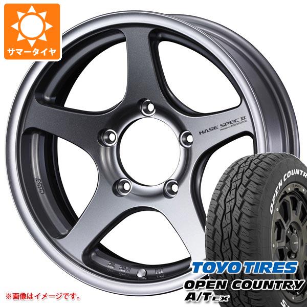 5本セット ジムニーシエラ JB74W用 2024年製 サマータイヤ トーヨー オープンカントリー A/T EX 215/70R16 100H ホワイトレター ハセスペック2 5.5 16 :hase2s 36841 s86770zk 5:タイヤ1番