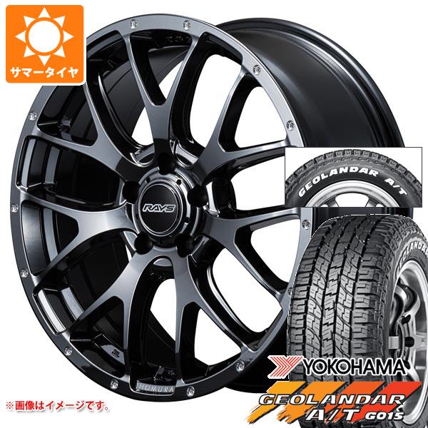 2024年製 サマータイヤ 215/65R16 109/107S ヨコハマ ジオランダー A/T G015 ホワイトレター レイズ ホムラ 2x7FA 7.0 16 :hom27fa 38493:タイヤ1番