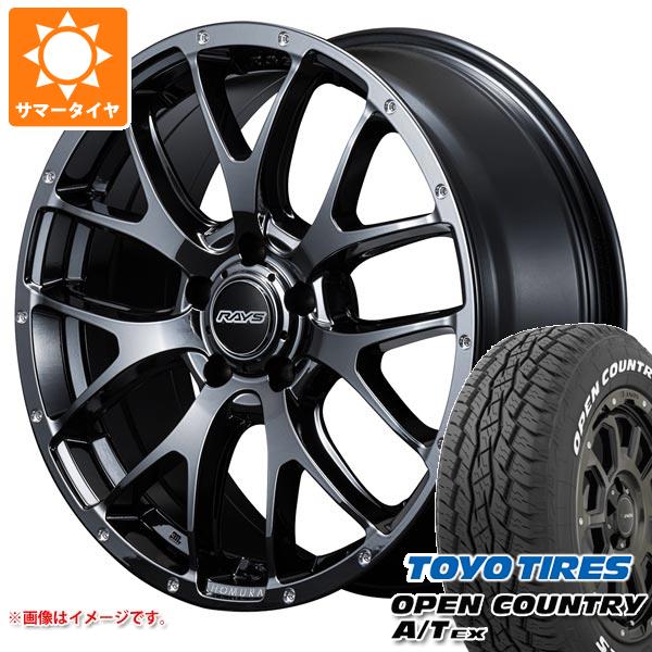 サマータイヤ 235/60R18 103H トーヨー オープンカントリー A/T EX アウトサイドホワイトレター レイズ ホムラ 2x7FA 7.5 18 :hom27fay 36839:タイヤ1番