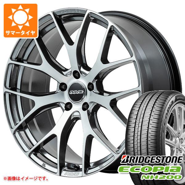 サマータイヤ 225/45R18 95W XL ブリヂストン エコピア NH200 レイズ ホムラ 2x7FT 7.5 18 :hom27ft 38111:タイヤ1番