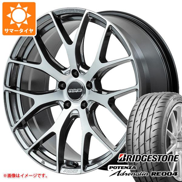 サマータイヤ 215/45R18 93W XL ブリヂストン ポテンザ アドレナリン RE004 レイズ ホムラ 2x7FT 7.5 18 :hom27ft 34121:タイヤ1番