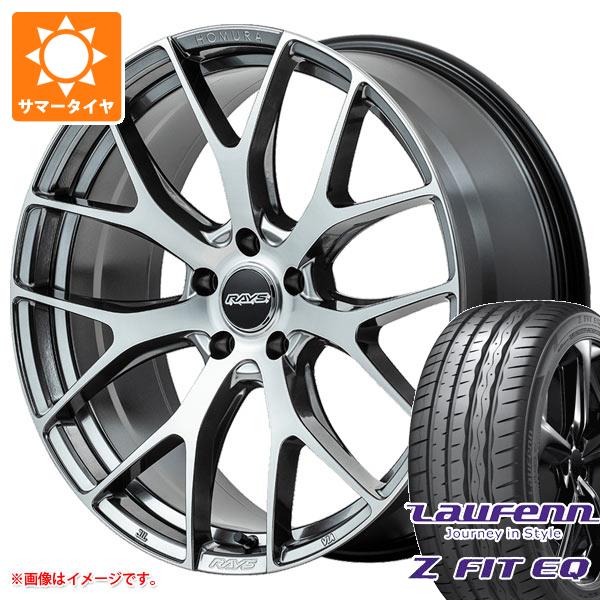 サマータイヤ 245/35R20 95Y XL ラウフェン Zフィット EQ LK03 レイズ ホムラ 2x7FT 8.5-20