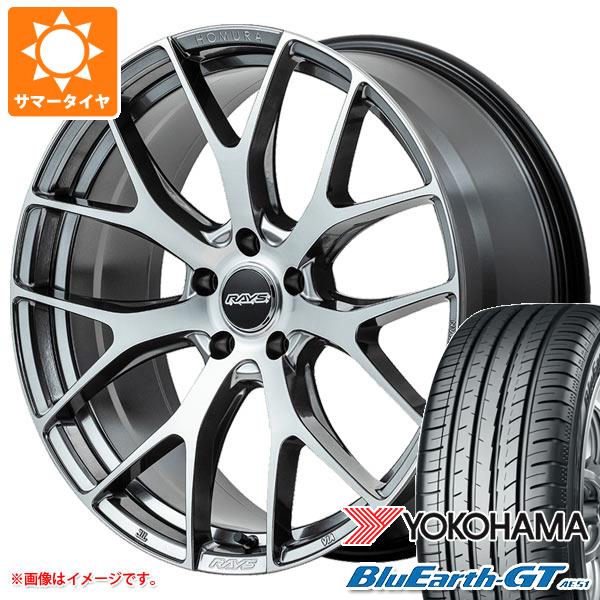 サマータイヤ 225/45R18 95W XL ヨコハマ ブルーアースGT AE51 レイズ ホムラ 2x7FT 7.5 18 :hom27ft 31272:タイヤ1番