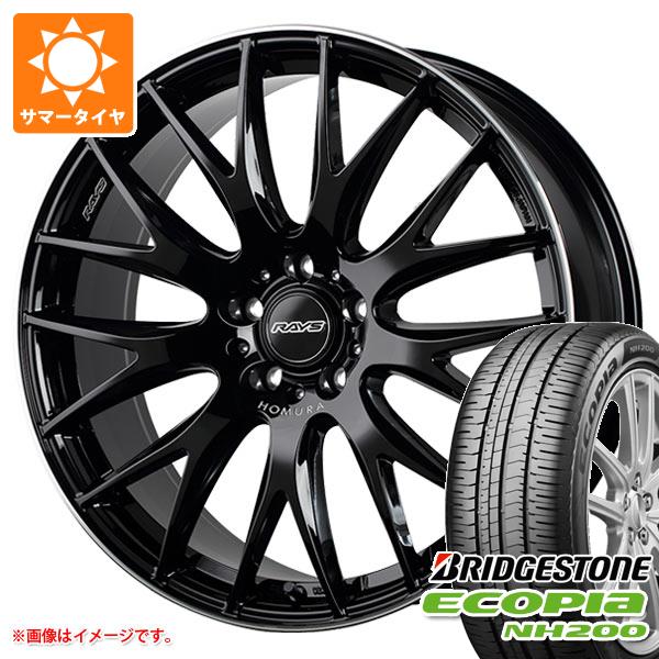 サマータイヤ 215/45R18 93W XL ブリヂストン エコピア NH200 レイズ ホムラ 2x9 プラス 7.5-18